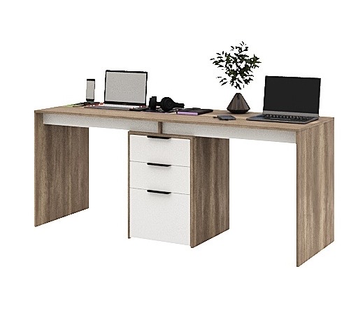 Стол Тандем 1800 мм (корпус дуб каньон)