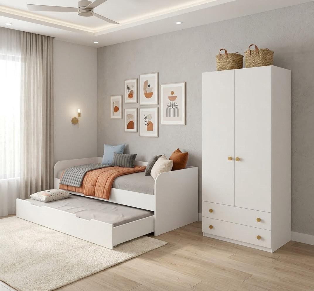 Шкаф коллекции Умка + кровать выдвижная 