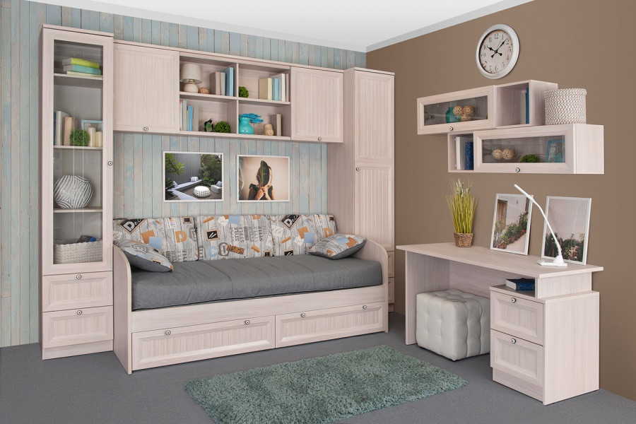 Система хранения в детской комнате Система хранения в детской комнате