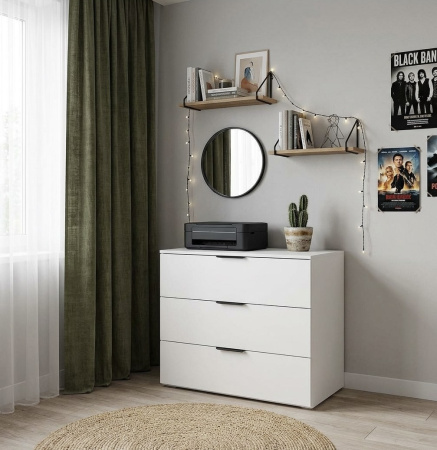 Комплект мебели коллекции Брайт: кровать + комод от Династия Kids