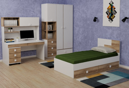 Пенал-стеллаж коллекции Модерн (правый/левый) от Династия Kids