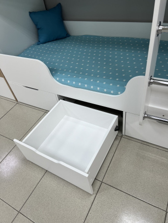 Двухъярусная кровать Малыш Двойняшки 180х80 от Династия Kids