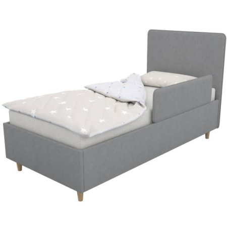 Мягкая кровать 80х190 Бохо Up с подъемным механизмом 