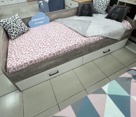 Кровать 120х200 коллекции Гранд New (прямая спинка) от Династия Kids