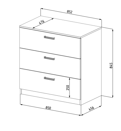 Комод Гранд (выставочный образец)