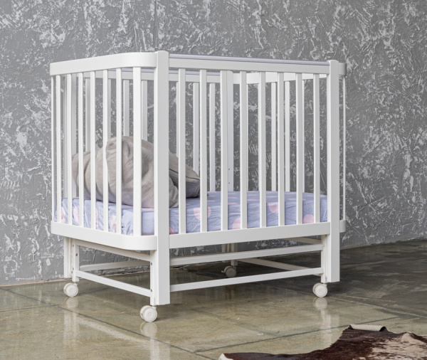 Кроватка-Трансформер Teрра с расширением (145) 100х70 см белый 