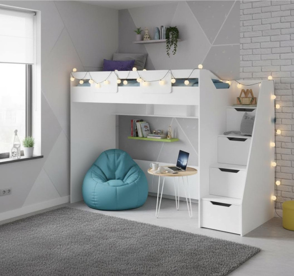 Кровать-чердак 190х90 коллекции Мозаика-2 