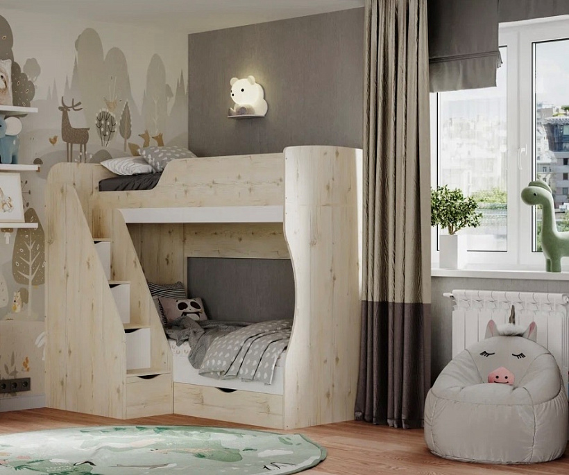 Спальные места 90х200 от Династия Kids