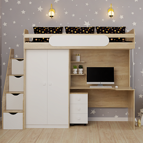 Кровати-чердаки от Династия Kids