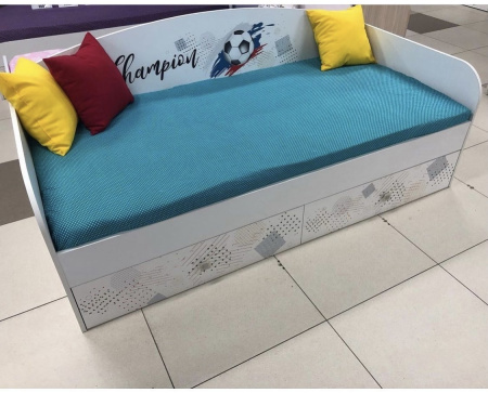 Кровать коллекции Футбол 190х90 от Династия Kids