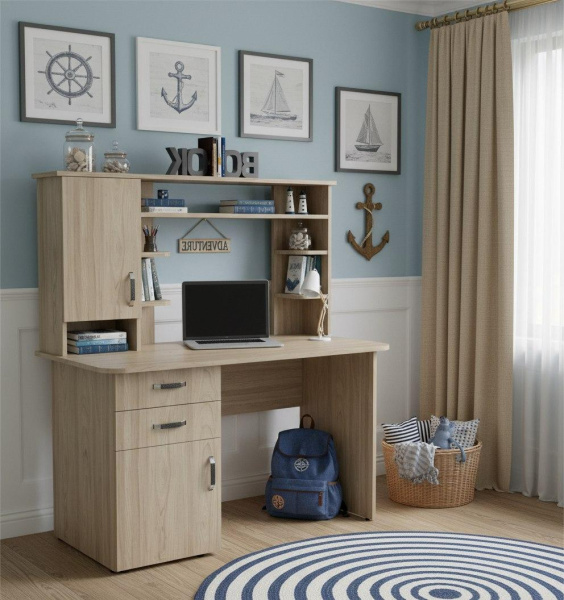 Стол письменный Интер (вяз швейцарский)