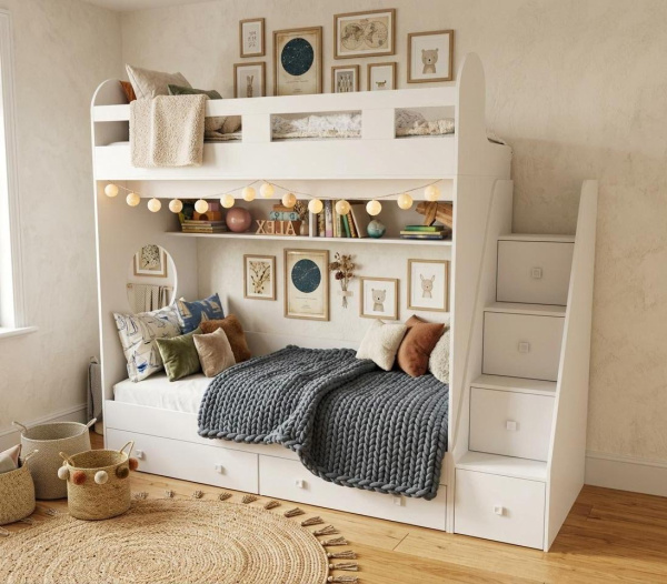 Кровать двухъярусная 160х80 Юниор-1  от Династия Kids