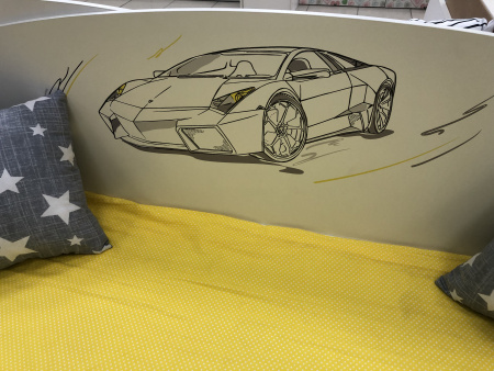 Кровать коллекции Престиж 190х90 от Династия Kids