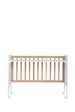 Кроватка-стол Миа 120х60 белый/дерево  от Династия Kids