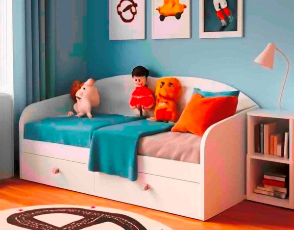 Кровать Умка New 180х80 (цвет белый)