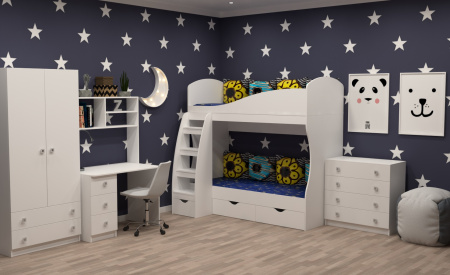 Двухъярусная кровать Умка 180*80 от Династия Kids