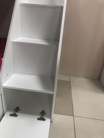 Двухъярусная кровать 180х80 Умка-2 (цвет белый)  от Династия Kids