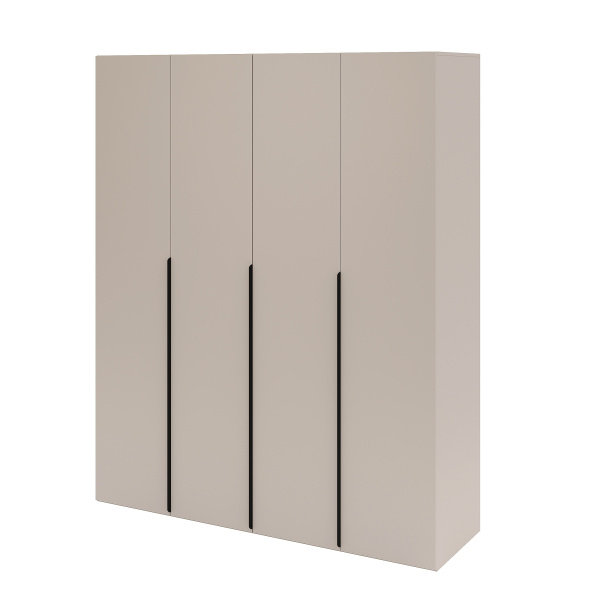 Шкаф 4-х дверный коллекции Брайт Велюр