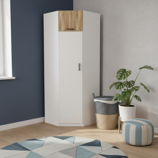 Шкаф угловой коллекции Твой Стиль (без принта) 