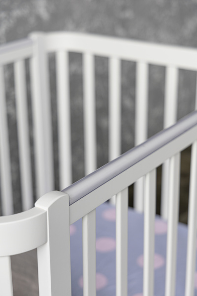 Кроватка-Трансформер Teрра с расширением (145) 100х70 см белый  от Династия Kids