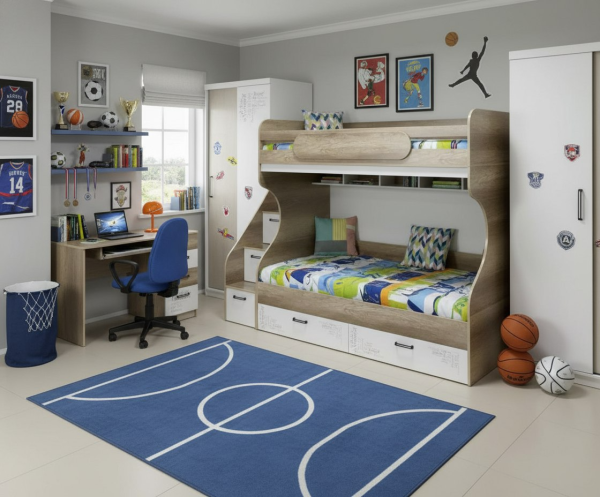 Двухъярусная кровать коллекции Твой Стиль New 190х90