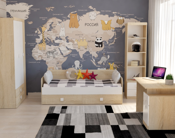 Кровать коллекции Формат 200х90 от Династия Kids