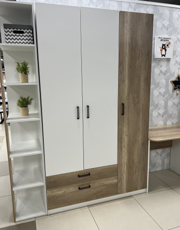 Шкаф 3-х створчатый Твой Стиль (глубина 479 мм) без принта