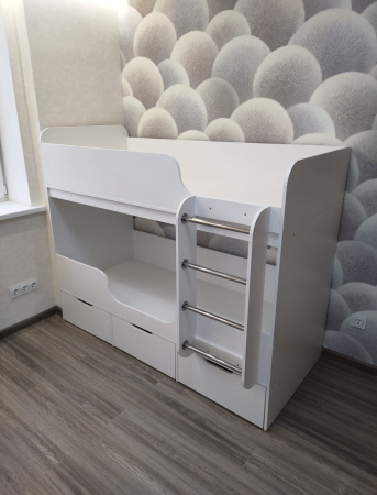 Двухъярусная кровать Малыш Двойняшки 180х80 от Династия Kids