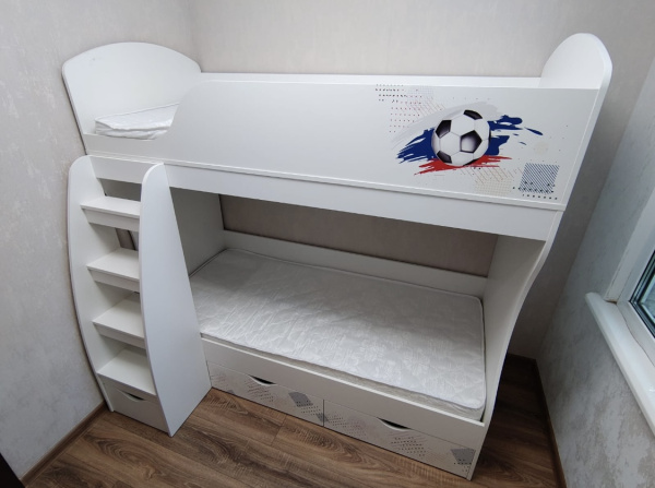 Двухъярусная кровать Умка 180*80 от Династия Kids