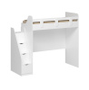 Кровать-чердак 190х80 Уют-2 (цвет белый)  от Династия Kids
