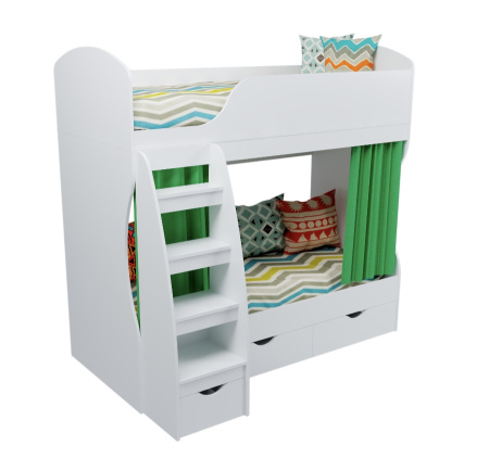 Двухъярусная кровать Умка 180*80 от Династия Kids