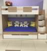 Кровать-чердак коллекции Мозаика 190х90  от Династия Kids