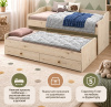 Выдвижная кровать 200х90 Портал + 2 съемных бортика  от Династия Kids