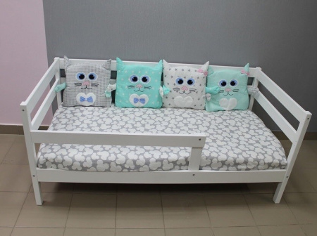 Кровать Эко массив березы 180х90 (распродажа) от Династия Kids