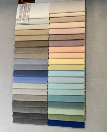 Угловая кровать Слайт Полоса 80х190 (универсальный угол). Велюр Тедди 324 от Династия Kids