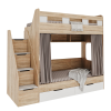 Кровать 2-х ярусная Твинс (дуб сонома + белый) 190х90