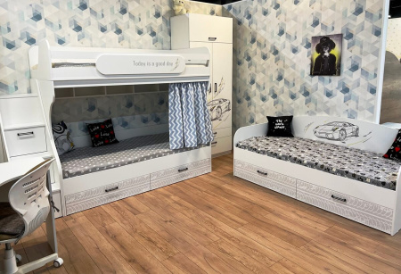 Комод  коллекции Престиж 1.1 (без принта) + доводчики от Династия Kids
