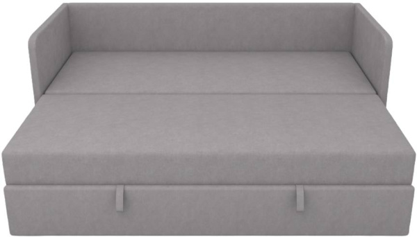 Диван раскладной Юнит Грей 1750 мм (механизм дельфин) + 4 подушки