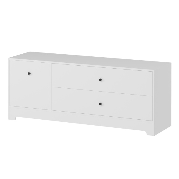 Тумба-комод 140 см Норд (цвет белый) 