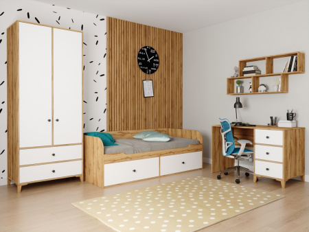 Пенал с ящиками коллекции Альви от Династия Kids