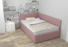 Угловая кровать 90х190 Софт Up Pinky с подъемным механизмом
