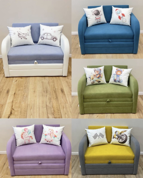 Раскладной диван Малыш 1000 мм (цвета разные)