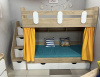 Двухъярусная кровать Фортуна 180х80 (дуб сонома + белый) от Династия Kids