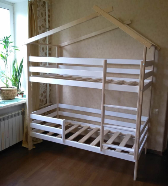 Кровать 2-х ярусная (массив) Ханни-4 (распродажа)