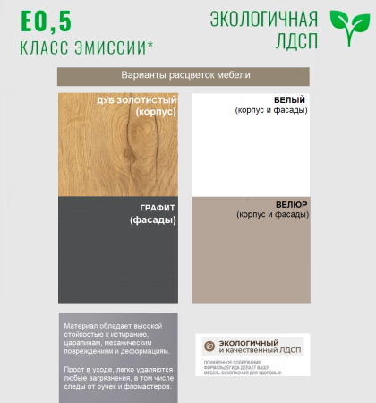 Комод коллекции Брайт  от Династия Kids