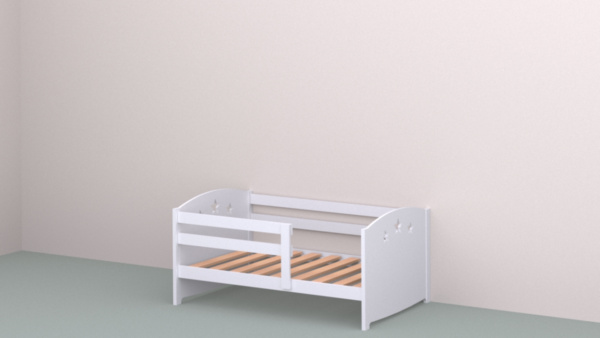 Кровать Эко-9 МДФ Звезда 160х80 правая/левая от Династия Kids