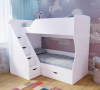 Двухъярусная кровать Умка-3 (левая) 90х200 от Династия Kids