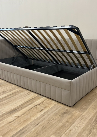 Угловая кровать 90х200 Софт Up с подъемным механизмом