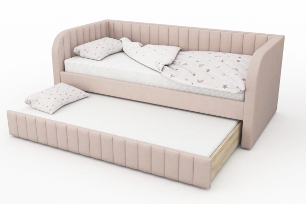 Кровать Альба 90х190 с дополнительным спальным местом 