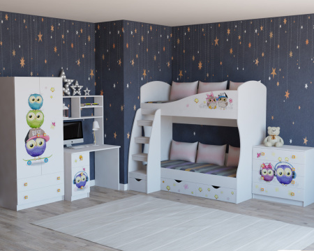 Пенал Совята (выставочный образец) от Династия Kids